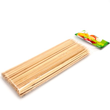 Meilleures ventes de brochettes de bambou rondes de fabricant chinois 40cm de bâtons de barbecue